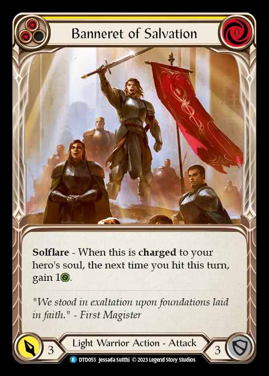[Light Warrior] Banneret of Salvation [DTD055-R]