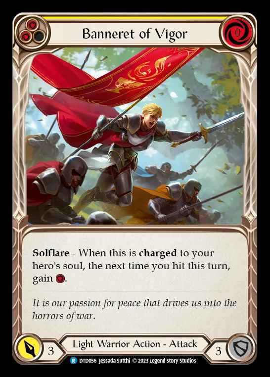 [Light Warrior] Banneret of Vigor [DTD056-R]