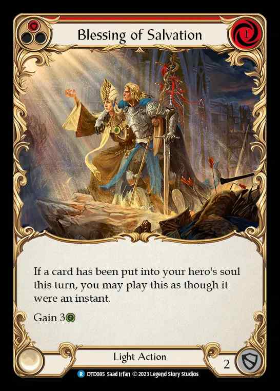 [Light] Blessing of Salvation [DTD085-R] (red)