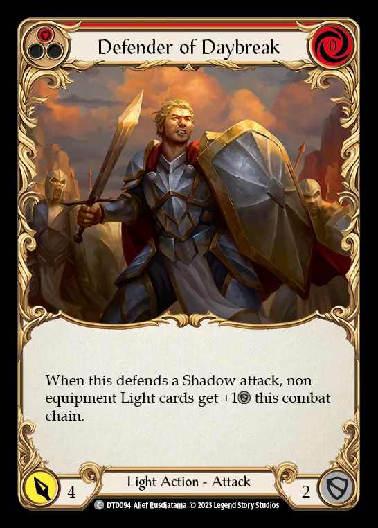 [Light] Defender of Daybreak [DTD094-C] (red)