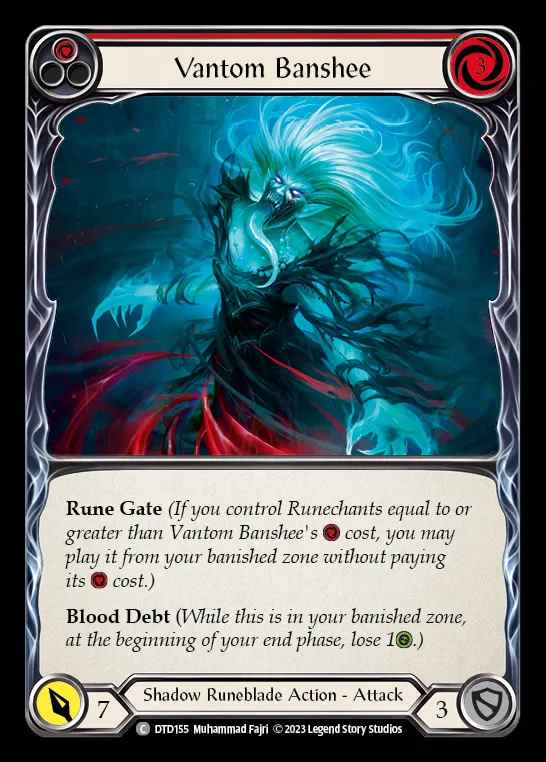 [Shadow Runeblade] Vantom Banshee [DTD155-C] (red)