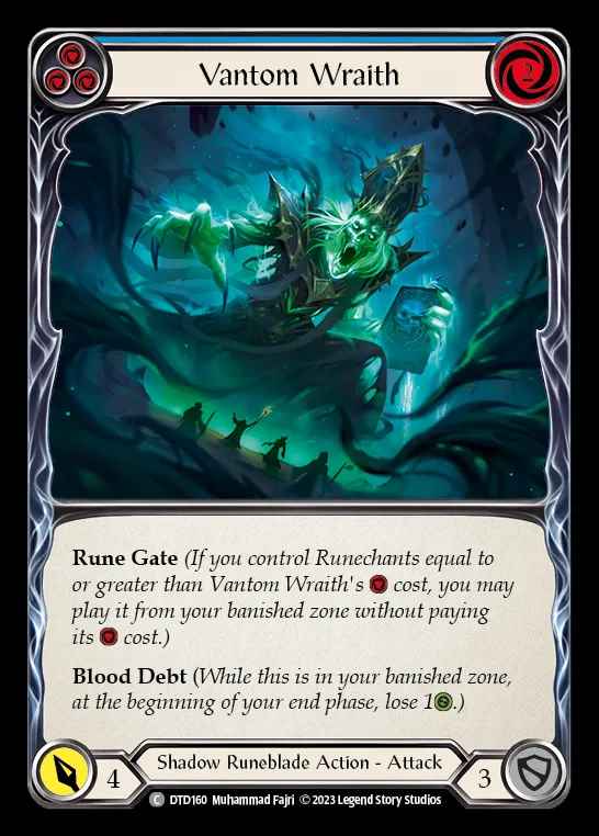 [Shadow Runeblade] Vantom Wraith [DTD160-C] (blue)