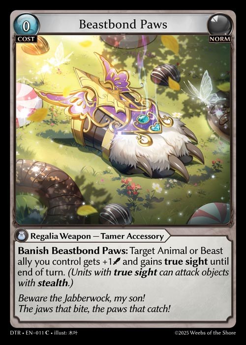 [Norm] Beastbond Paws [DTR011-C]
