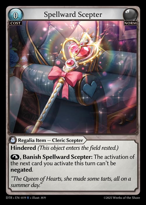 [Norm] Spellward Scepter [DTR019-R]