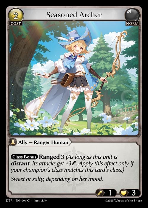 [Norm] Seasoned Archer [DTR091-C]