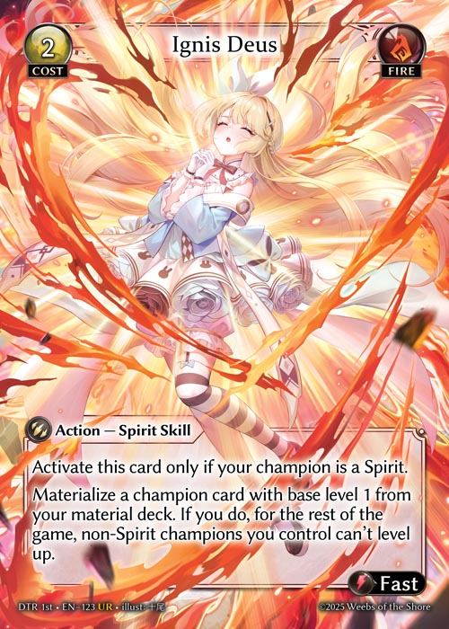 [Fire] Ignis Deus [DTR123-UR]