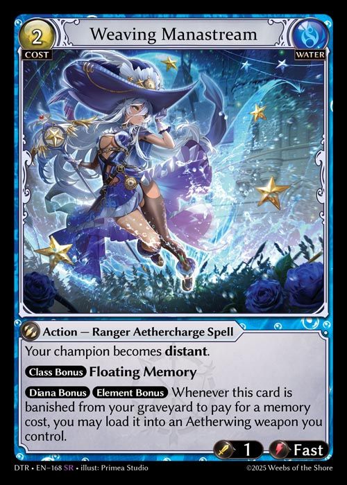 [Water] Weaving Manastream [DTR168-SR]