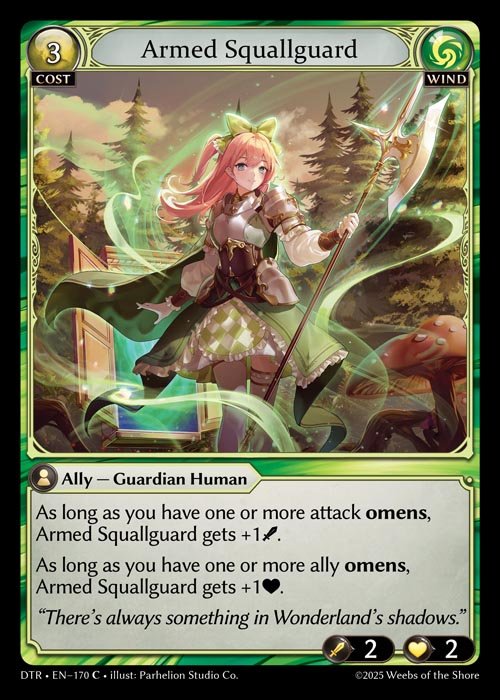 [Wind] Armed Squallguard [DTR170-C]