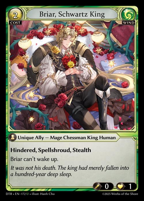 [Wind] Briar, Schwartz King [DTR172-U]