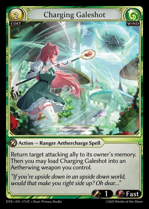 [Wind] Charging Galeshot [DTR173-C]