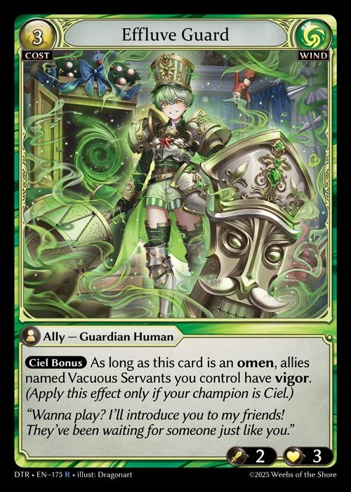 [Wind] Effluve Guard [DTR175-R]