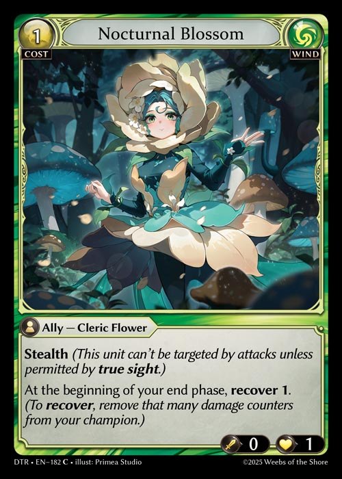 [Wind] Nocturnal Blossom [DTR182-C]