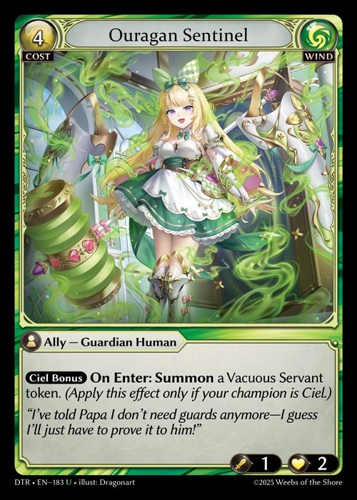 [Wind] Ouragan Sentinel [DTR183-U]
