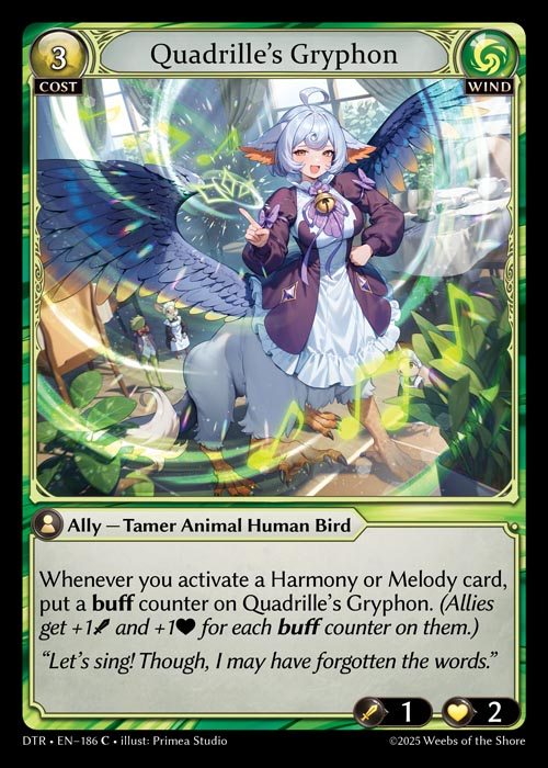 [Wind] Quadrille's Gryphon [DTR186-C]