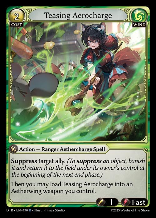 [Wind] Teasing Aerocharge [DTR190-R]
