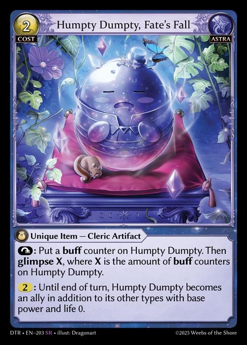 [Astra] Humpty Dumpty, Fate's Fall [DTR203-SR]