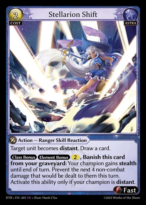 [Astra] Stellarion Shift [DTR205-SR]