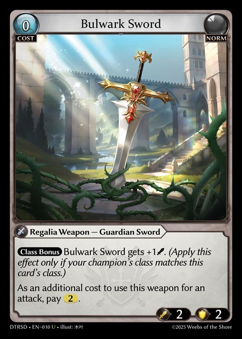 [Norm] Bulwark Sword [DTRSD010-U]