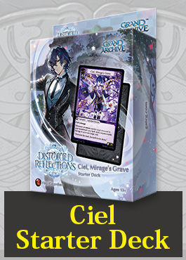 【クーポン使用不可】【Starter Deck】Distorted Reflections Ciel Mirage's Grave Starter Deck ※発送方法は「ゆうパック」を選択してください。