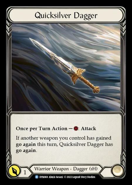 [Warrior] Quicksilver Dagger [DYN069-R]