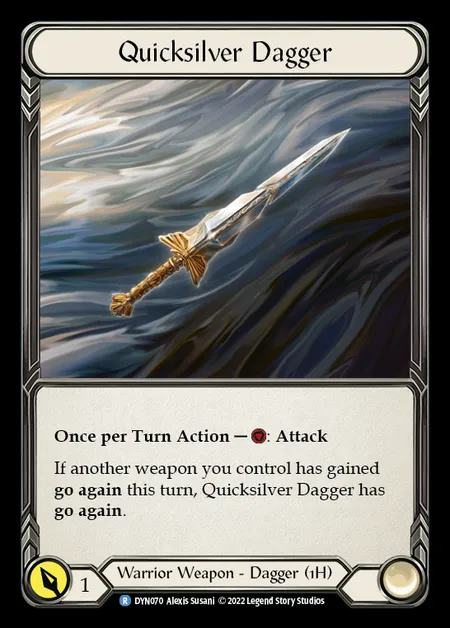 [Warrior] Quicksilver Dagger [DYN070-R]