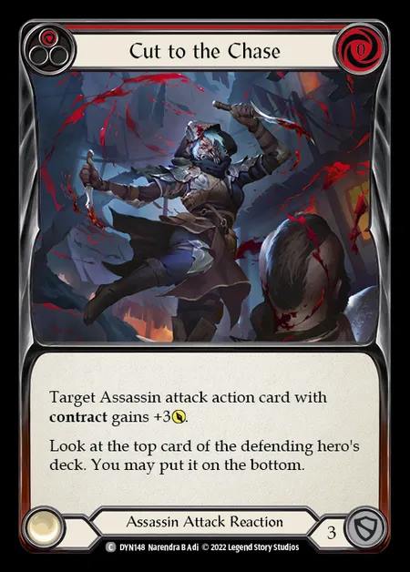 [Assassin] Cut to the Chase [DYN148-C] (red)