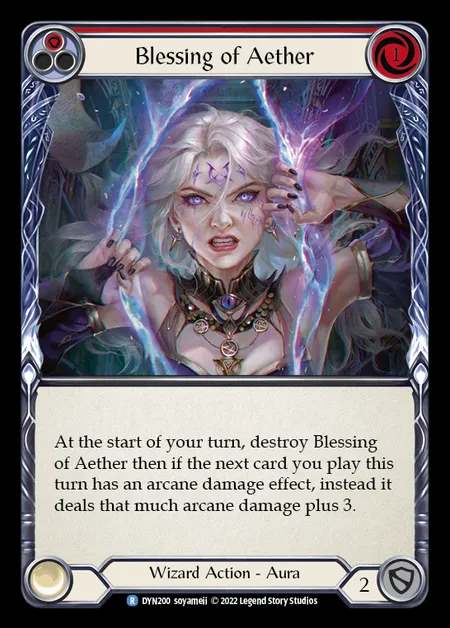 [Wizard] Blessing of Aether [DYN200-R] (red)