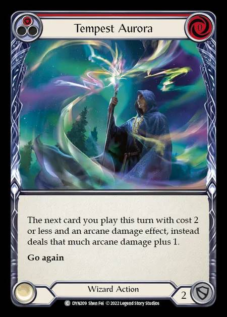 [Wizard] Tempest Aurora [DYN209-C] (red)