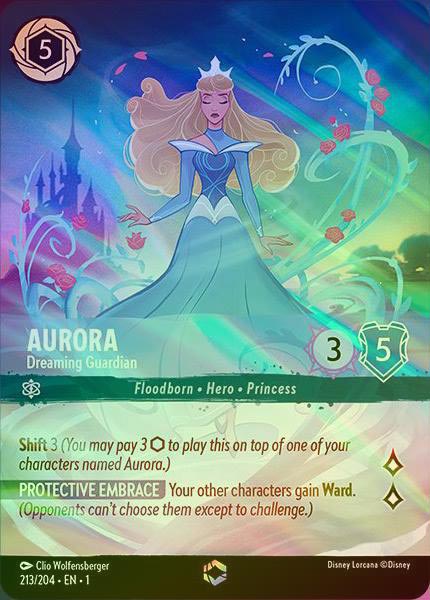 【Enchanted FOIL】Aurora - Dreaming Guardian [1ST-213/204-E]