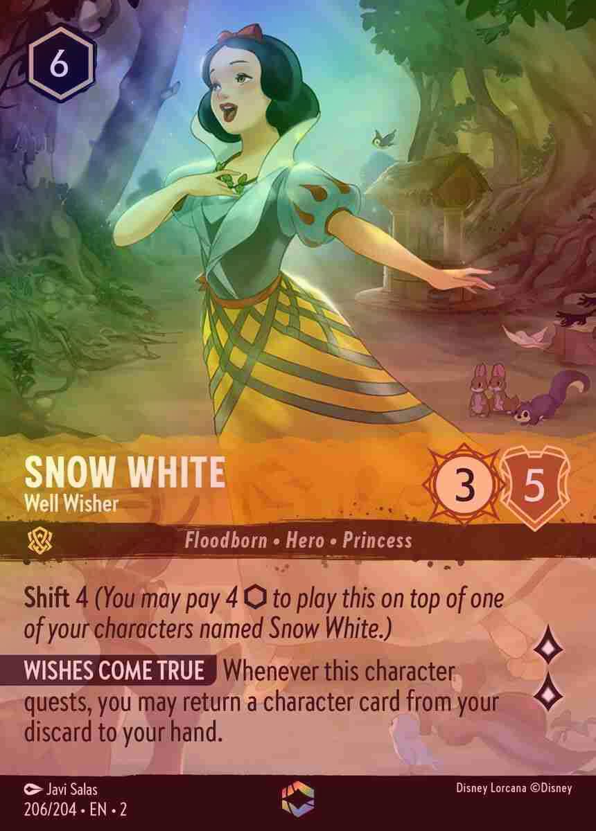 【Enchanted FOIL】Snow White - Well Wisher [ROTF-206/204-E]