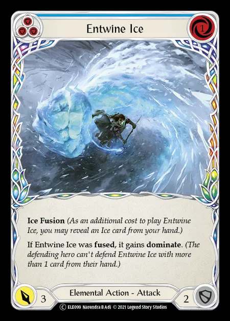 [Elemental] Entwine Ice (blue) [UL-ELE099-C]