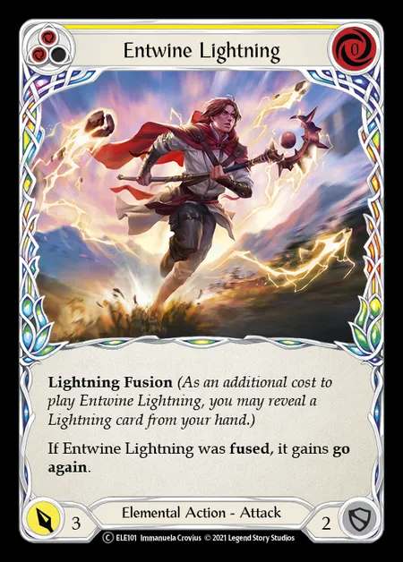 [Elemental] Entwine Lightning (yellow) [UL-ELE101-C]