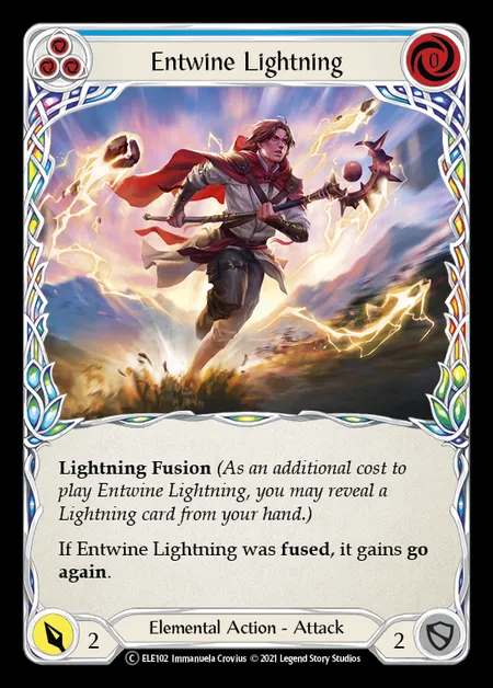 [Elemental] Entwine Lightning (blue) [UL-ELE102-C]