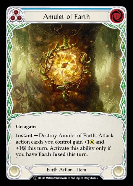 [Earth] Amulet of Earth [UL-ELE143-C]