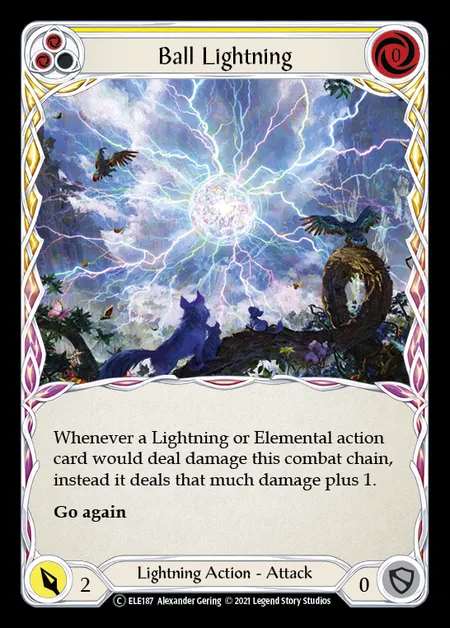 [Lightning] Ball Lightning (yellow) [UL-ELE187-C]
