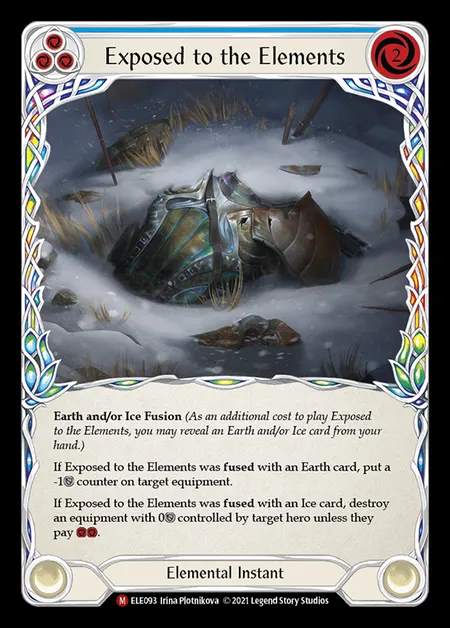 [Elemental] Exposed to the Elements [1st-ELE093-M]