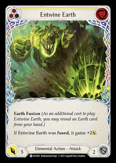 [Elemental] Entwine Earth [1st-ELE095-C] (yellow)