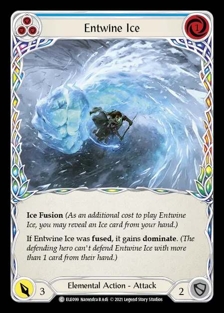 [Elemental] Entwine Ice [1st-ELE099-C] (blue)