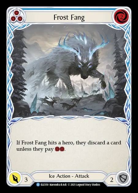[Ice] Frost Fang [1st-ELE150-R] (blue)