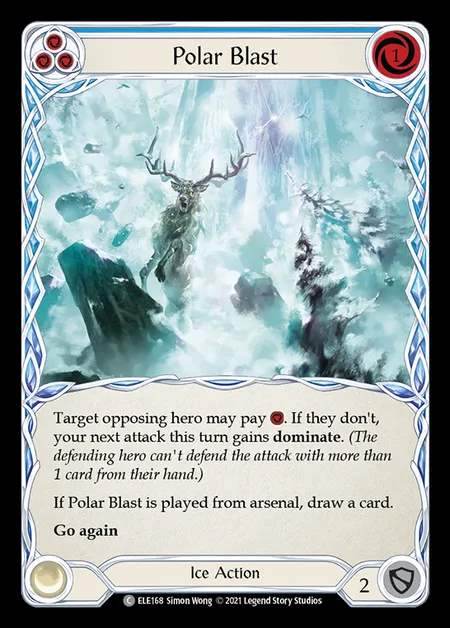 [Ice] Polar Blast [1st-ELE168-C] (blue)