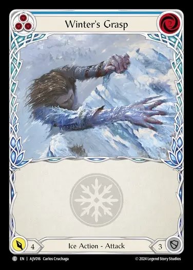 【EN】[Ice] 冬の到来/Winter's Grasp (blue) [AJV016-C]