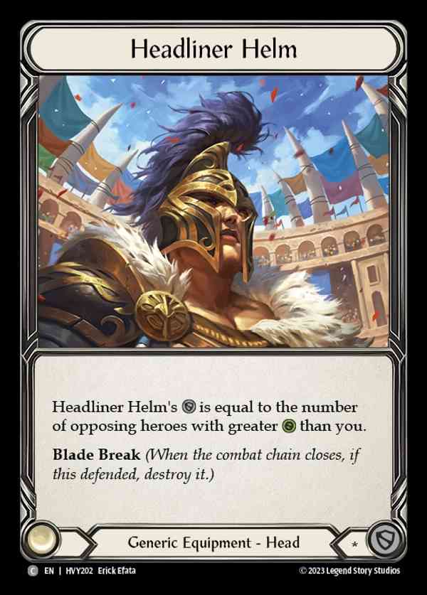 【EN】[Generic] 大立者の兜/Headliner Helm [HVY202-C]