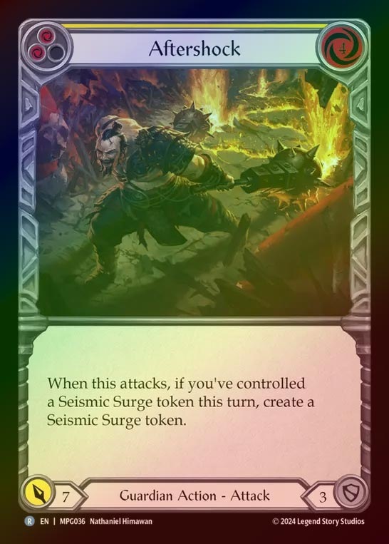 【RF】【EN】[Guardian] 余震/Aftershock(yellow)  [MPG036-R]