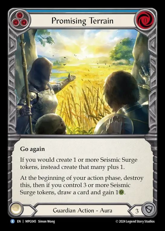 【EN】[Guardian] 有望な地帯/Promising Terrain(blue)  [MPG045-R]