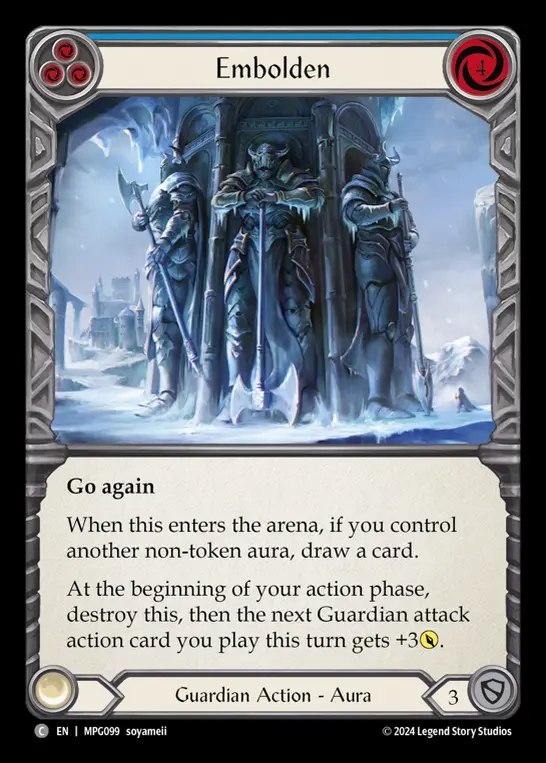 【EN】[Guardian] 鼓舞/Embolden(blue)  [MPG099-C]