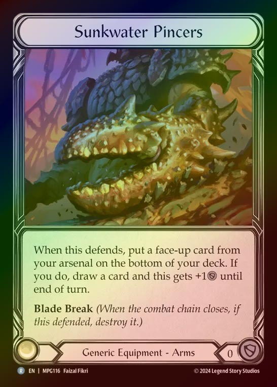 【CF】【EN】[Generic] 沈水の鋏/Sunkwater Pincers [MPG116-R]