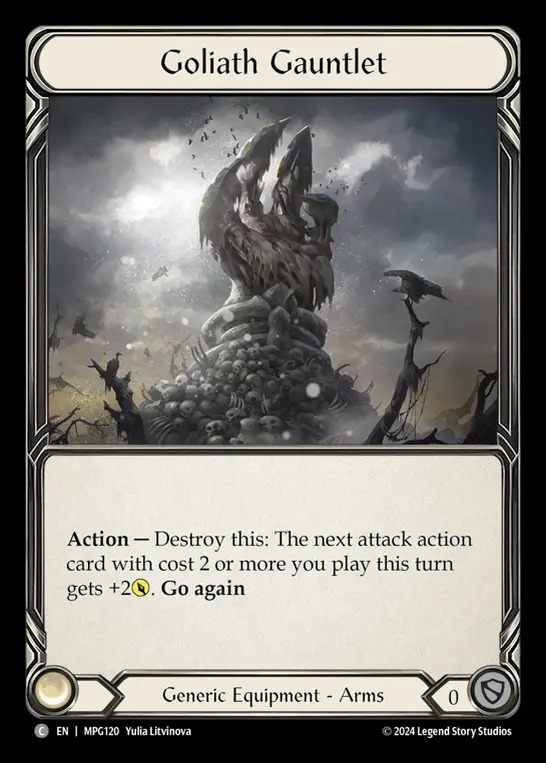 【EN】[Generic] 巨漢の籠手/Goliath Gauntlet [MPG120-C]