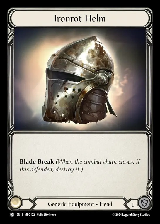 【EN】[Generic] 劣鉄の兜/Ironrot Helm [MPG122-C]