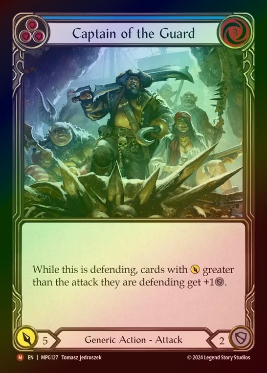 【RF】【EN】[Generic] 守備隊長/Captain of the Guard [MPG127-M]