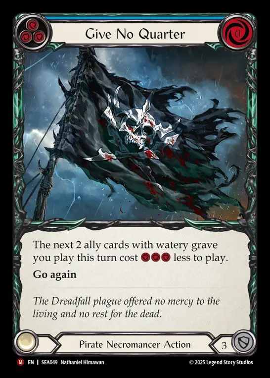 【予約商品】【EN】[Pirate Necromancer] 容赦無用/Give No Quarter [SEA049-M]
